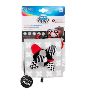 Canpol babies plišana igračka knjiga Contrast 68/081-6 Canpol babies plišana igračka knjiga Contrast 68/081-6