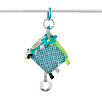 Canpol babies plišana igračka kocka Meda grey 68/073-5 Canpol babies plišana igračka kocka Meda grey 68/073-5