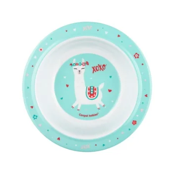 Canpol činija za bebe melamin sa prijanjajućim dnom 270ml turquoise -1 Canpol činija za bebe melamin sa prijanjajućim dnom 270ml turquoise -1