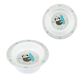 Canpol činija za bebe melamin sa prijanjajućim dnom 270ml grey-1 Canpol činija za bebe melamin sa prijanjajućim dnom 270ml grey-1