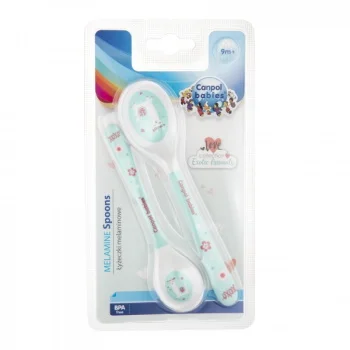 Canpol kašike za bebe set 2/1 melamine turquoise -2 Canpol kašike za bebe set 2/1 melamine turquoise -2
