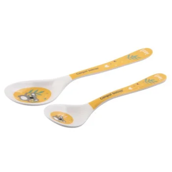 Canpol kašike za bebe set 2/1 melamine yellow -1 Canpol kašike za bebe set 2/1 melamine yellow -1