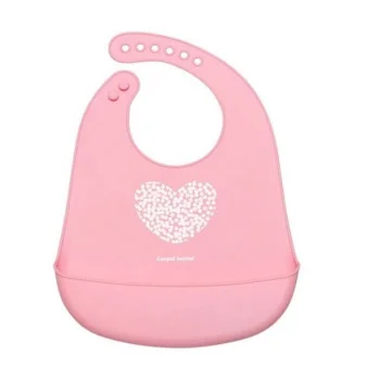 Canpol silikonska portikla sa dzepom pastel pink Canpol silikonska portikla sa dzepom pastel pink