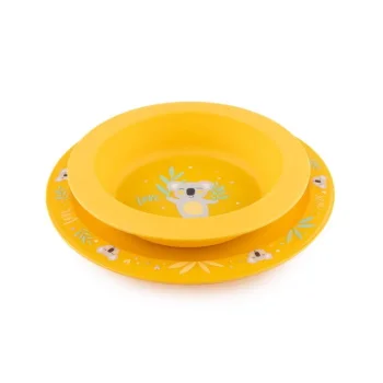 Canpol pribor za hranjenje Exotic animals yellow Canpol pribor za hranjenje Exotic animals yellow