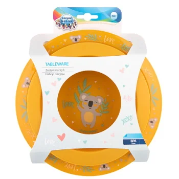 Canpol pribor za hranjenje Exotic animals yellow-3 Canpol pribor za hranjenje Exotic animals yellow-3