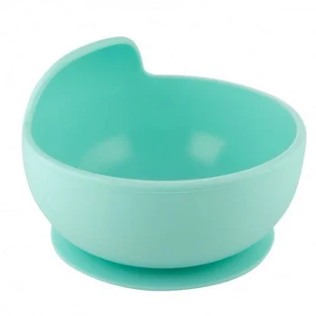 Canpol silikonska činija za bebe sa prijanjajućim dnom 330 ml blu Canpol silikonska činija za bebe sa prijanjajućim dnom 330 ml blu