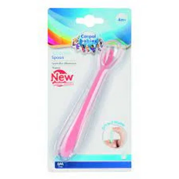 Canpol silikonska kašičica za hranjenje pink-2 Canpol silikonska kašičica za hranjenje pink-2