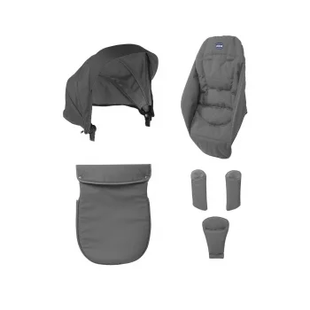 Chicco komplet navlaka za kolica Urban anthracite siva-1 Chicco komplet navlaka za kolica Urban anthracite siva-1