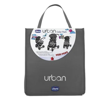 Chicco komplet navlaka za kolica Urban anthracite siva-2 Chicco komplet navlaka za kolica Urban anthracite siva-2