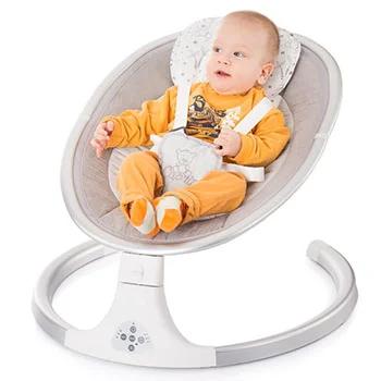 Chipolino dečija električna muzička ljuljaška Capriz 9 kg Mocca Chipolino dečija električna muzička ljuljaška Capriz 9 kg Mocca