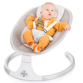 Chipolino dečija električna muzička ljuljaška Capriz 9 kg Mocca-1 Chipolino dečija električna muzička ljuljaška Capriz 9 kg Mocca-1