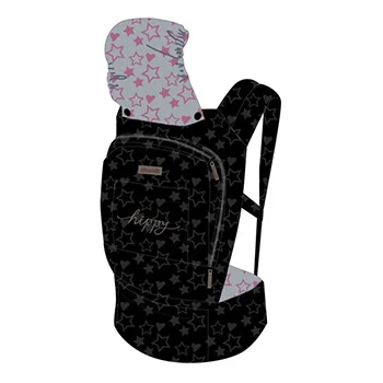 Chipolino kengur nosiljka za bebe Hippy pink stars Chipolino kengur nosiljka za bebe Hippy pink stars