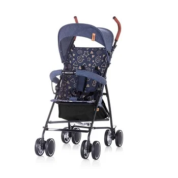 Chipolino kišobran kolica za bebe Coco Blue Linen Chipolino kišobran kolica za bebe Coco Blue Linen
