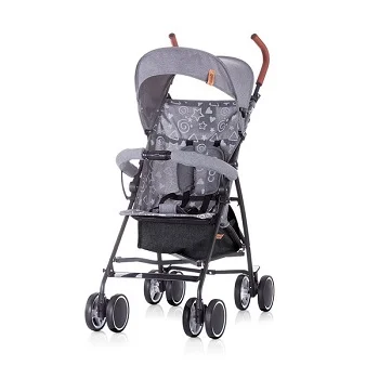 Chipolino kišobran kolica za bebe Coco Grey Linen Chipolino kišobran kolica za bebe Coco Grey Linen