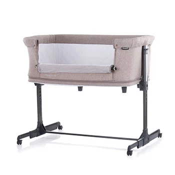 Chipolino kolevka sa padajućom stranicom 2u1 Mommy n Me beige-1 Chipolino kolevka sa padajućom stranicom 2u1 Mommy n Me beige-1