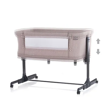 Chipolino kolevka sa padajućom stranicom 2u1 Mommy n Me beige-2 Chipolino kolevka sa padajućom stranicom 2u1 Mommy n Me beige-2