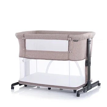 Chipolino kolevka sa padajućom stranicom 2u1 Mommy n Me beige-3 Chipolino kolevka sa padajućom stranicom 2u1 Mommy n Me beige-3