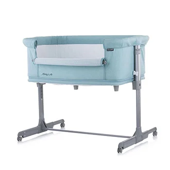 Chipolino kolevka sa padajućom stranicom 2u1 Mommy n Me blue-1 Chipolino kolevka sa padajućom stranicom 2u1 Mommy n Me blue-1