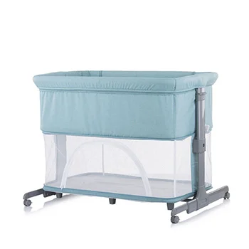 Chipolino kolevka sa padajućom stranicom 2u1 Mommy n Me blue-4 Chipolino kolevka sa padajućom stranicom 2u1 Mommy n Me blue-4