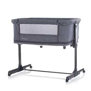 Chipolino kolevka sa padajućom stranicom 2u1 Mommy n Me graphite Chipolino kolevka sa padajućom stranicom 2u1 Mommy n Me graphite