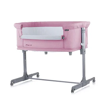 Chipolino kolevka sa padajućom stranicom 2u1 Mommy n Me pink-1 Chipolino kolevka sa padajućom stranicom 2u1 Mommy n Me pink-1