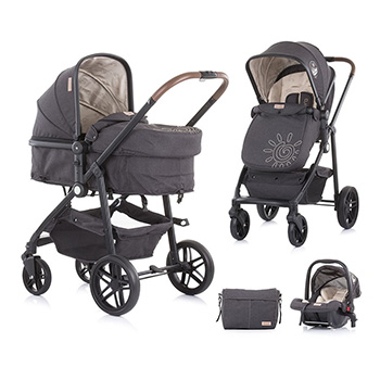 Chipolino dečija kolica 3u1 Adora vanilla Chipolino dečija kolica 3u1 Adora vanilla