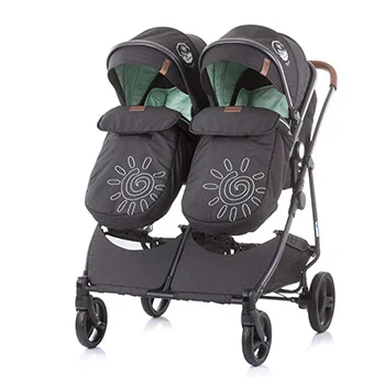 Chipolino kolica za blizance Duo Smart mint-2 Chipolino kolica za blizance Duo Smart mint-2