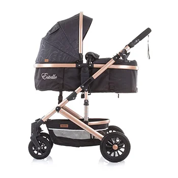Chipolino kolica za bebe 3u1 Estelle anthracite-1 Chipolino kolica za bebe 3u1 Estelle anthracite-1