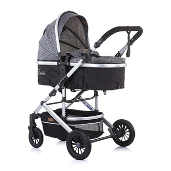 Chipolino kolica za bebe Estelle grey mist Chipolino kolica za bebe Estelle grey mist