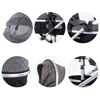 Chipolino kolica za bebe Estelle grey mist-7 Chipolino kolica za bebe Estelle grey mist-7