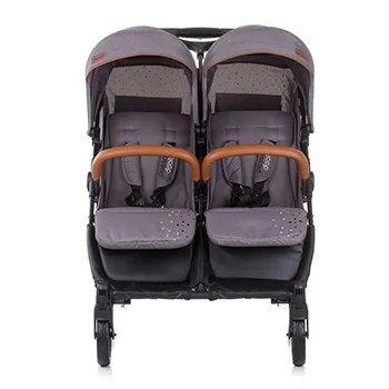 Chipolino kolica za blizance Passo Doble platinum-1 Chipolino kolica za blizance Passo Doble platinum-1