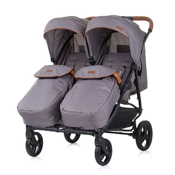 Chipolino kolica za blizance Passo Doble platinum-2 Chipolino kolica za blizance Passo Doble platinum-2