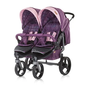 Chipolino kolica za blizance Twix 2019 amethyst Chipolino kolica za blizance Twix 2019 amethyst