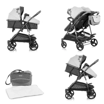 Chipolino kolica za blizance Duo Smart Beige/Graphite Linen -2 Chipolino kolica za blizance Duo Smart Beige/Graphite Linen -2