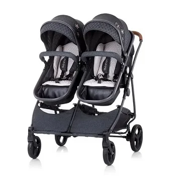 Chipolino kolica za blizance Duo Smart Graphite Linen -4 Chipolino kolica za blizance Duo Smart Graphite Linen -4