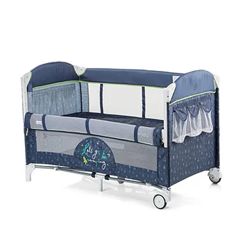 Chipolino prenosivi krevetac sa podesivom stranicom Merida blue indigo Chipolino prenosivi krevetac sa podesivom stranicom Merida blue indigo