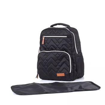 Chipolino black ranac za kolica sa podlogom za povijanje Chipolino black ranac za kolica sa podlogom za povijanje