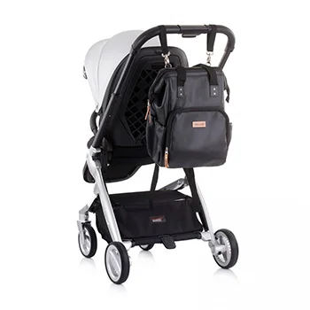 Chipolino ranac za kolica sa podlogom za povijanje black leather-7 Chipolino ranac za kolica sa podlogom za povijanje black leather-7