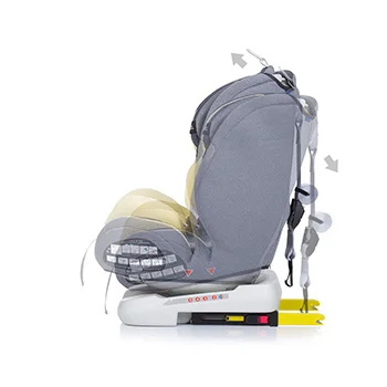 Chipolino autosedište 0-36 kg ISOFIX Journey 360° banana-4