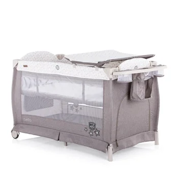 Chipolino prenosivi krevetac Bella Graphite-1 Chipolino prenosivi krevetac Bella Graphite-1