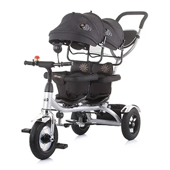 Chipolino tricikl za blizance 2Play asphalt Chipolino tricikl za blizance 2Play asphalt