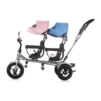 Chipolino tricikl za blizance 2Play blue/pink-1 Chipolino tricikl za blizance 2Play blue/pink-1