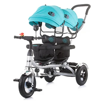 Chipolino tricikl za blizance 2Play mint Chipolino tricikl za blizance 2Play mint