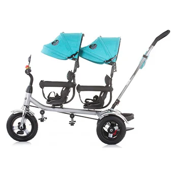 Chipolino tricikl za blizance 2Play mint-1 Chipolino tricikl za blizance 2Play mint-1