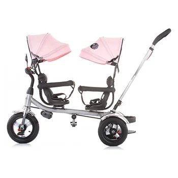 Chipolino tricikl za blizance 2Play peony pink-2 Chipolino tricikl za blizance 2Play peony pink-2