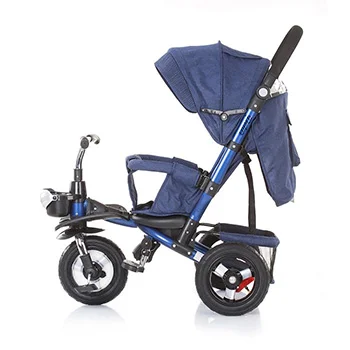 Chipolino tricikl sa ručkom Polar blue-1 Chipolino tricikl sa ručkom Polar blue-1