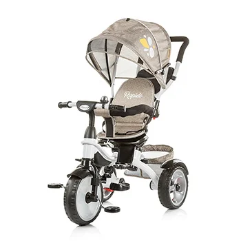 Chipolino tricikl sa ručkom i rotirajućim sedištem Rapido frappe Chipolino tricikl sa ručkom i rotirajućim sedištem Rapido frappe