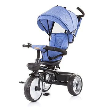 Chipolino tricikl sa ručkom i rotirajućim sedištem Tempo blue Chipolino tricikl sa ručkom i rotirajućim sedištem Tempo blue
