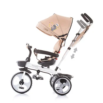 Chipolino tricikl sa ručkom i rotirajućim sedištem Tempo caramel-3 Chipolino tricikl sa ručkom i rotirajućim sedištem Tempo caramel-3