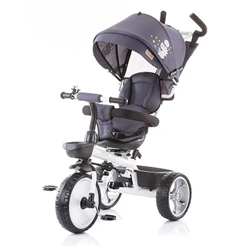 Chipolino tricikl sa ručkom i rotirajućim sedištem Tempo granite grey Chipolino tricikl sa ručkom i rotirajućim sedištem Tempo granite grey